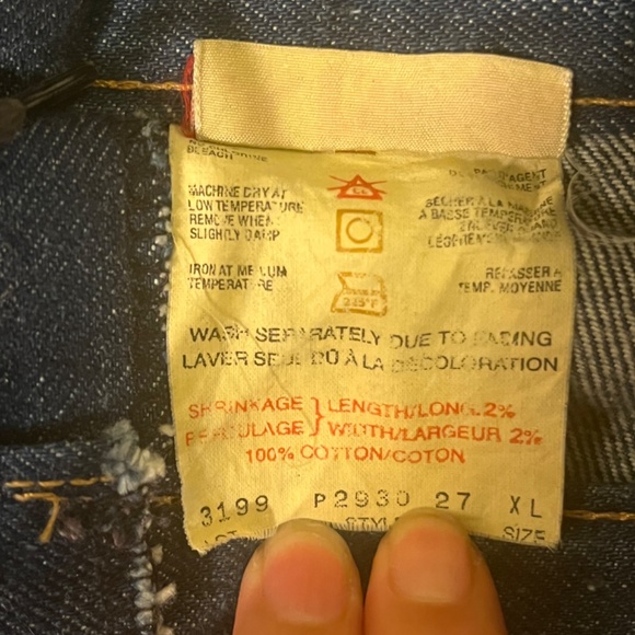 Vintage 70s howick denim wide leg jeans - Picture 5 of 9